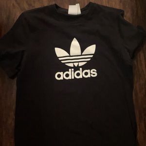 Adidas black tee